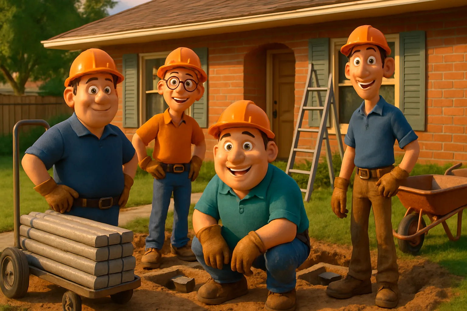 Foundation Repair work in Houston — example 5